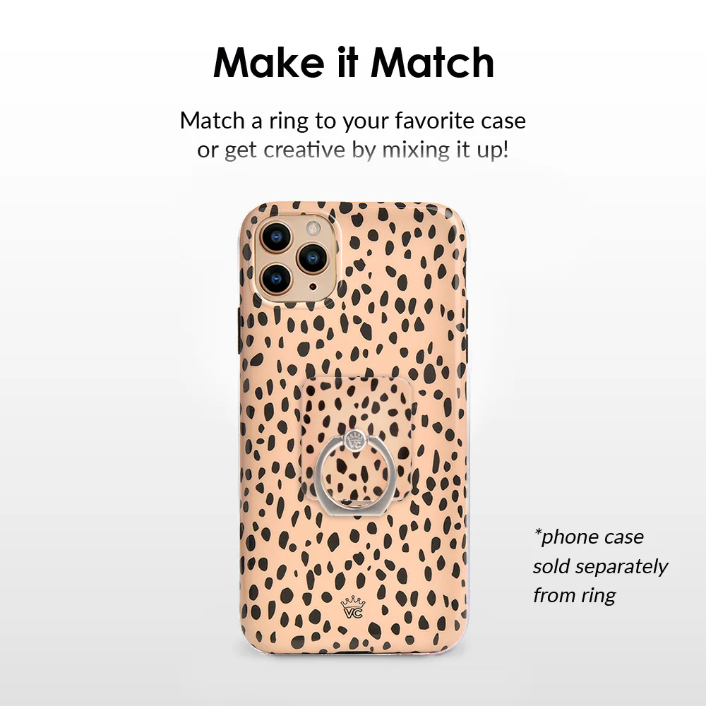 Spotted Nude Cheetah Phone Ring - Image 2