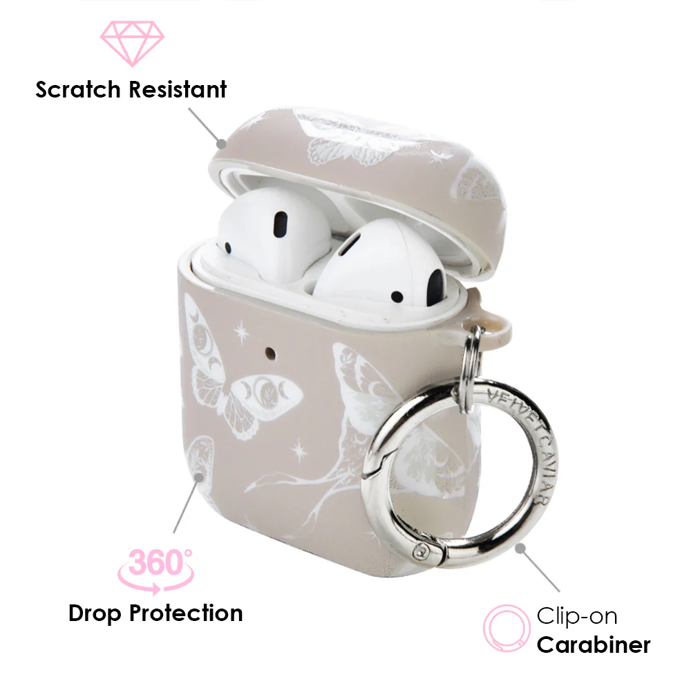 Moonlight Moths AirPods Case - Image 3