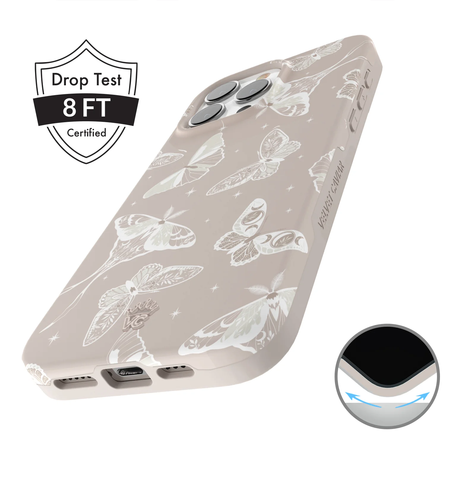 Moonlight Moths iPhone Case - Image 113