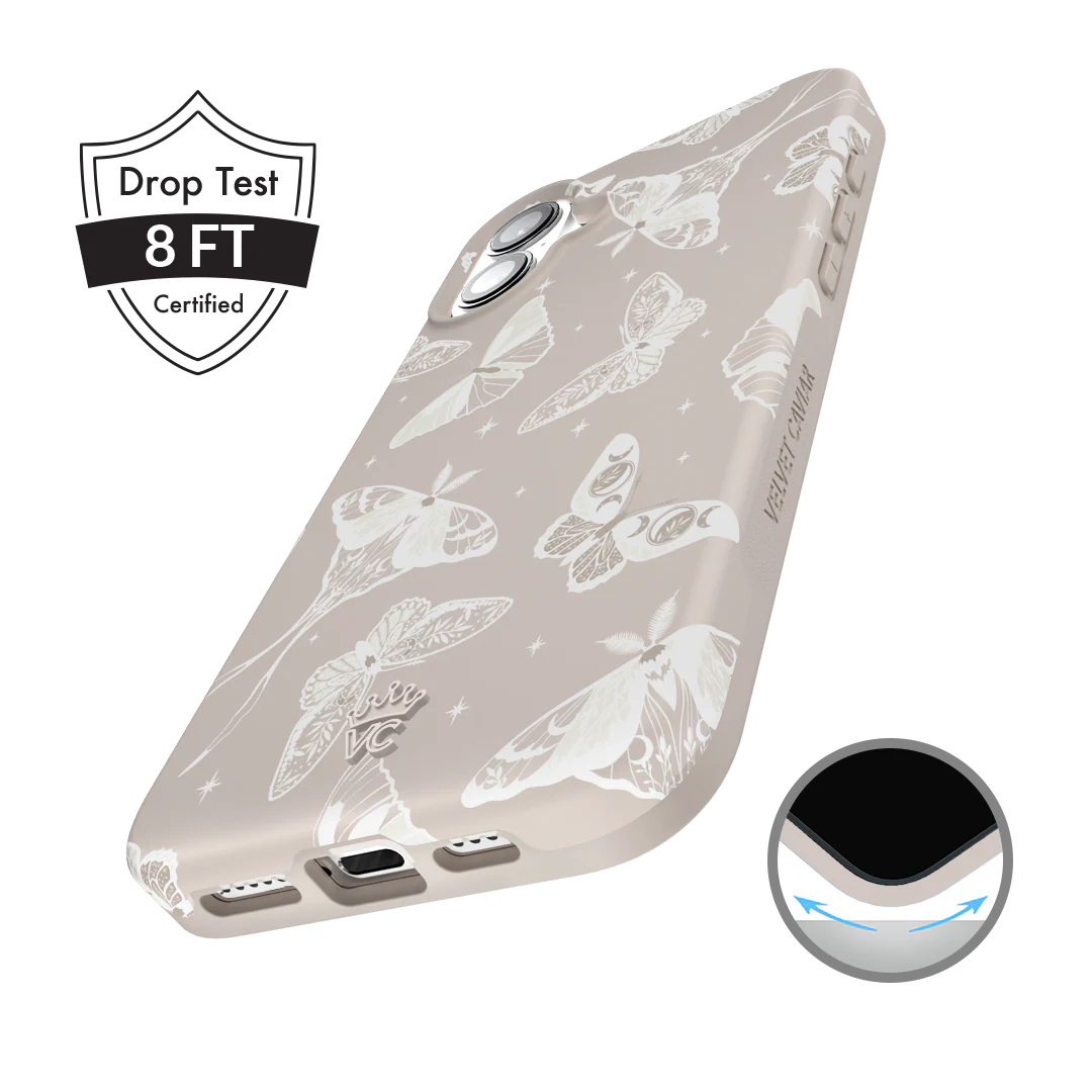 Moonlight Moths iPhone Case - Image 137