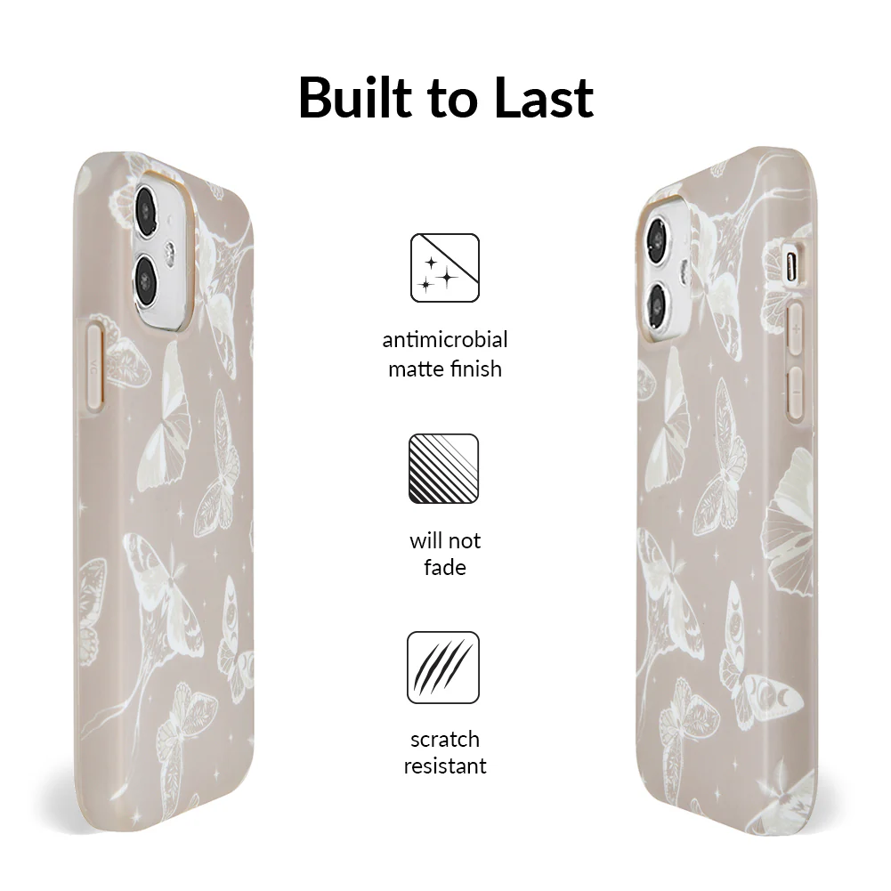 Moonlight Moths iPhone Case - Image 59