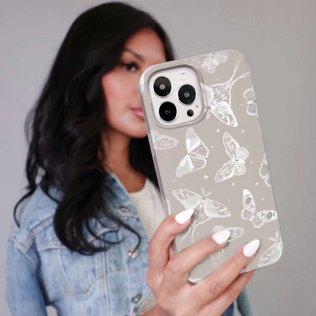 Moonlight Moths iPhone Case - Image 68