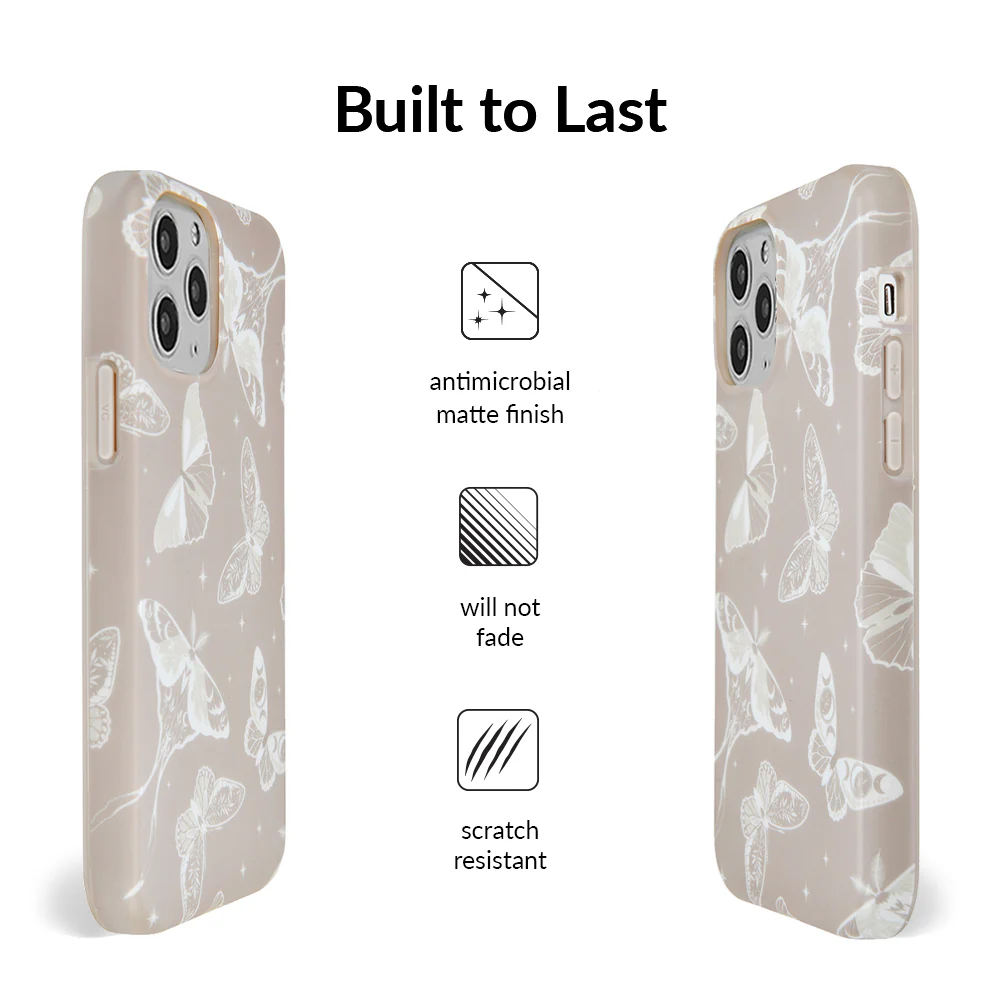 Moonlight Moths iPhone Case - Image 89