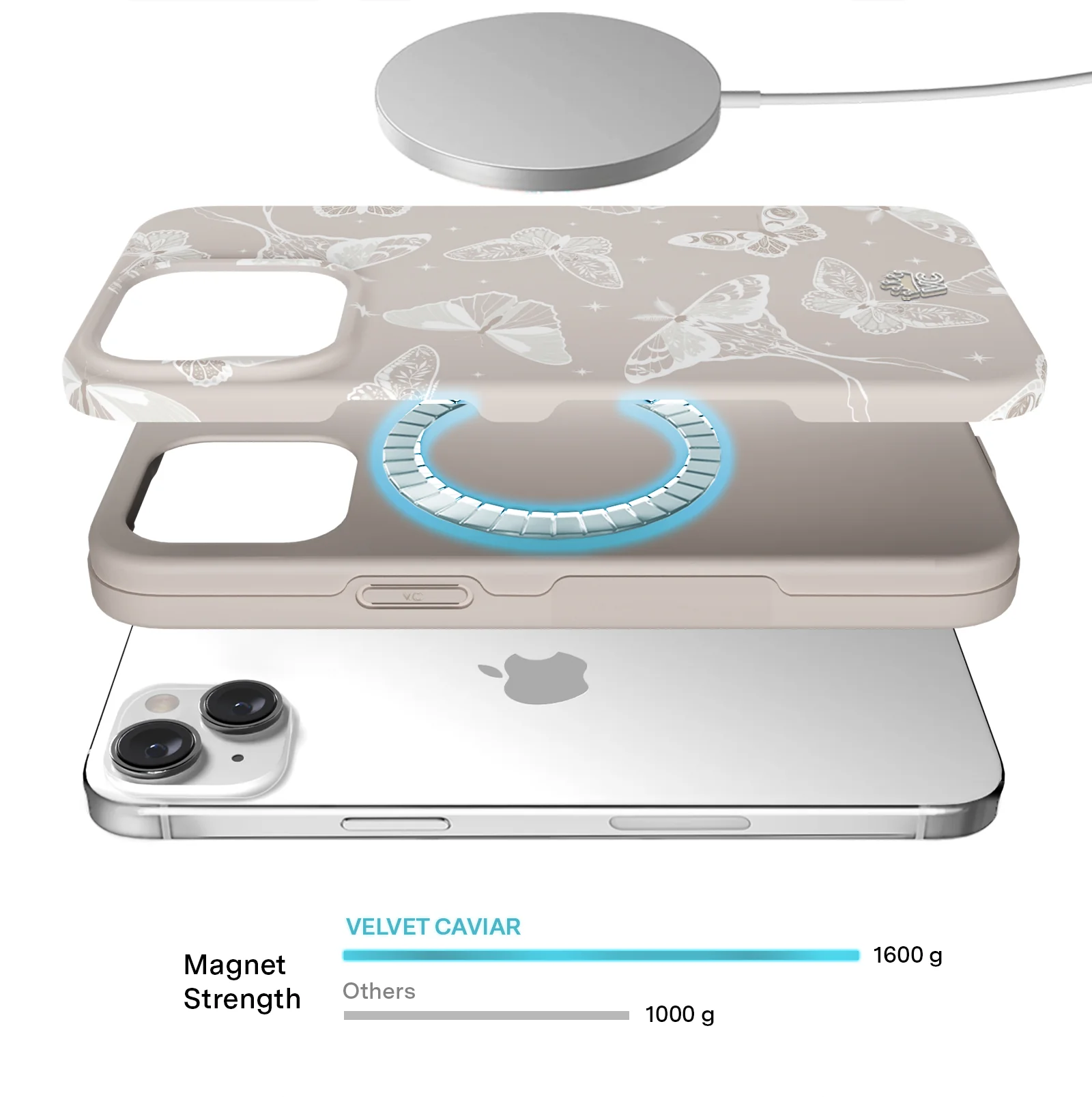 Moonlight Moths iPhone Case - Image 94