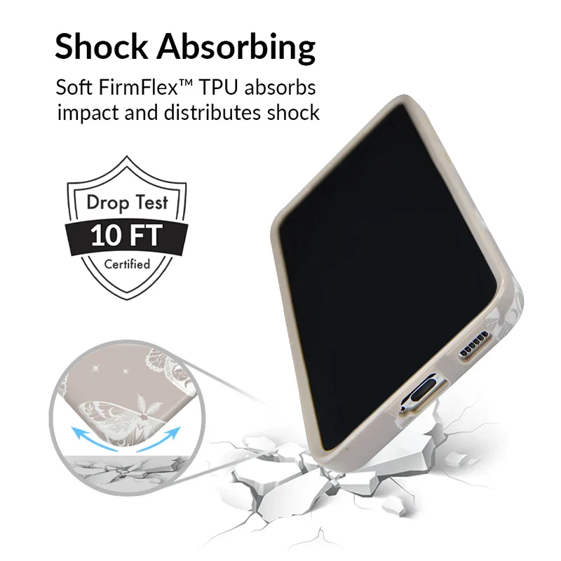 Moonlight Moths Samsung Case - Image 4