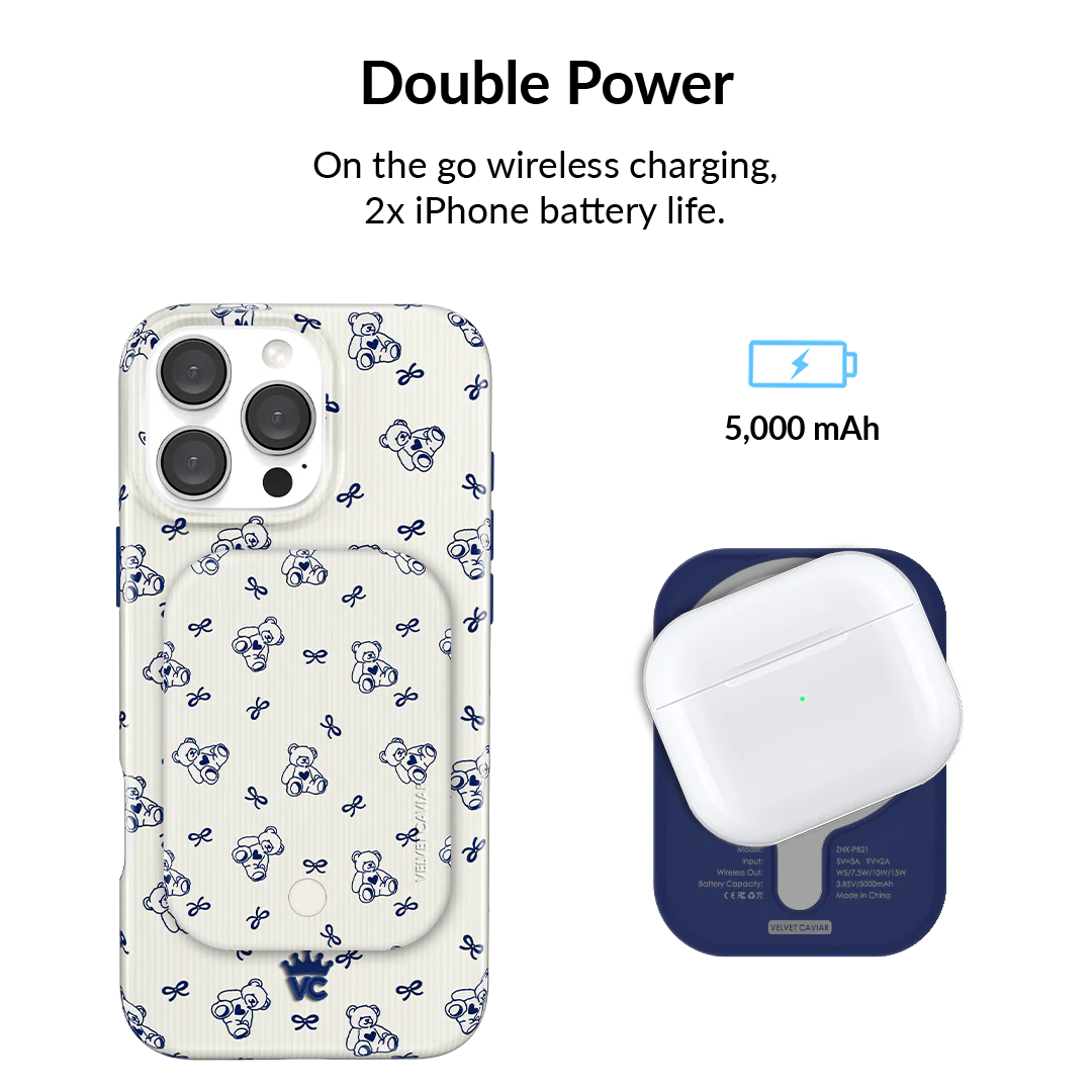 Preppy Teddy MagSafe Battery Power Pack - Image 3