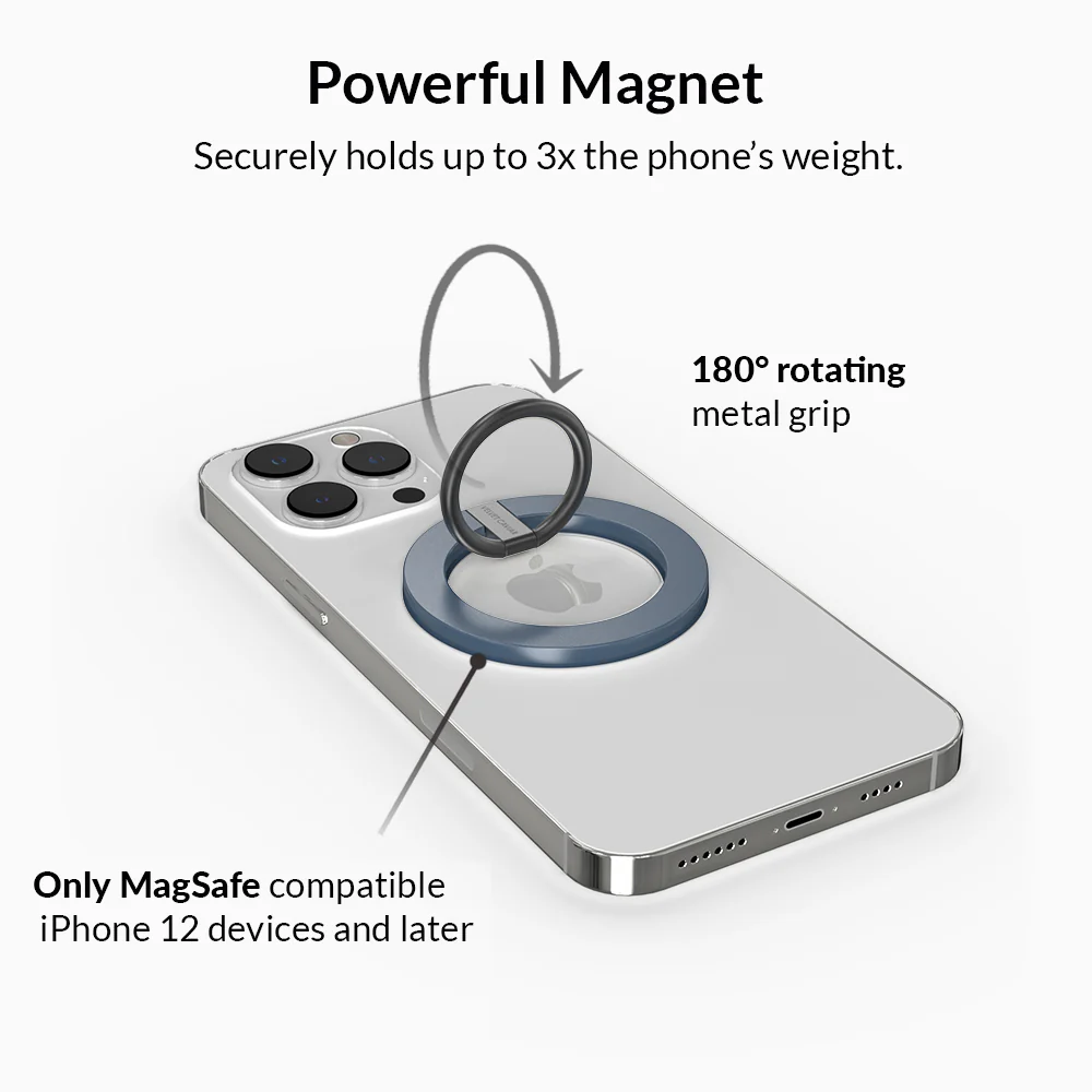 Navy MagSafe Grip Ring - Image 3