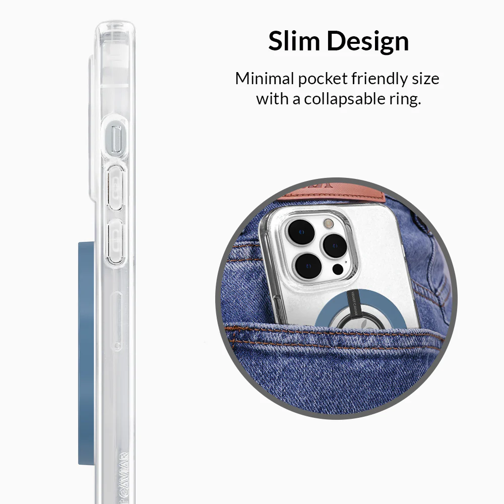 Navy MagSafe Grip Ring - Image 5