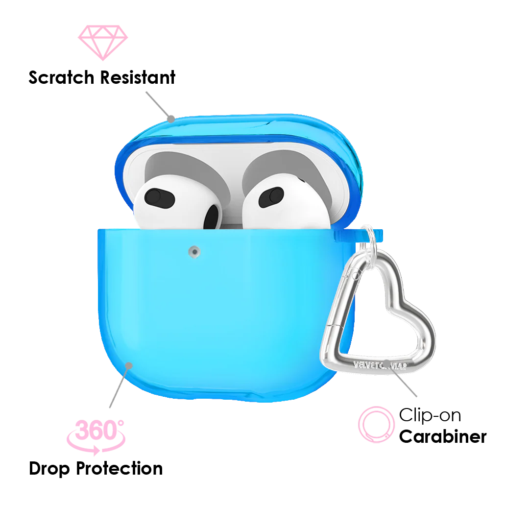 Neon Blue AirPod Case - Image 17