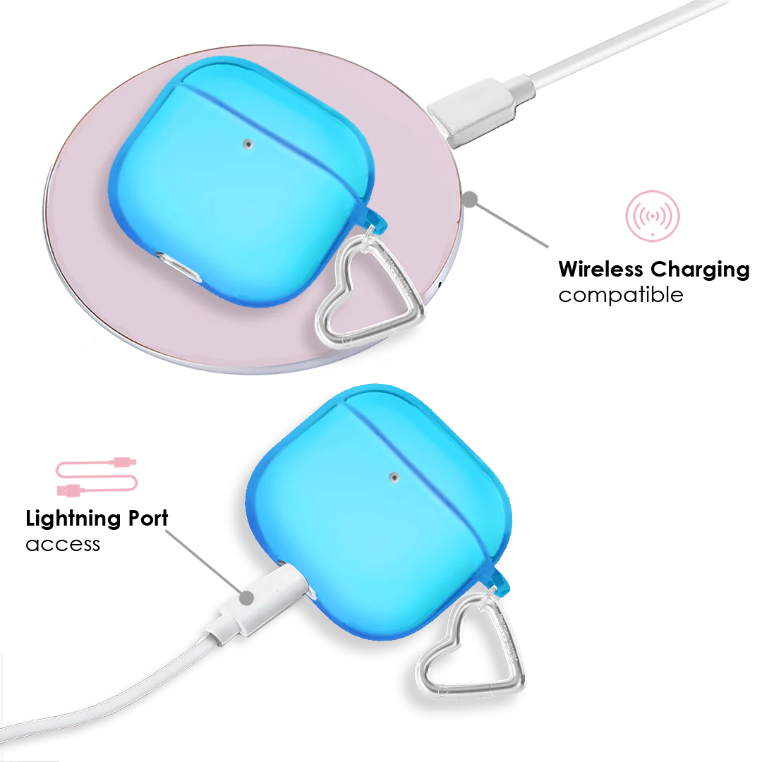 Neon Blue AirPod Case - Image 18