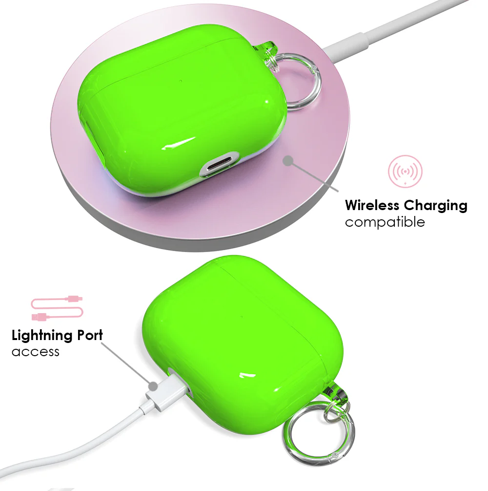 Neon Green AirPods Case - Image 13