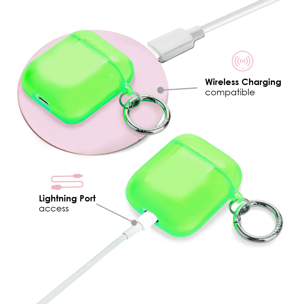 Neon Green AirPods Case - Image 4
