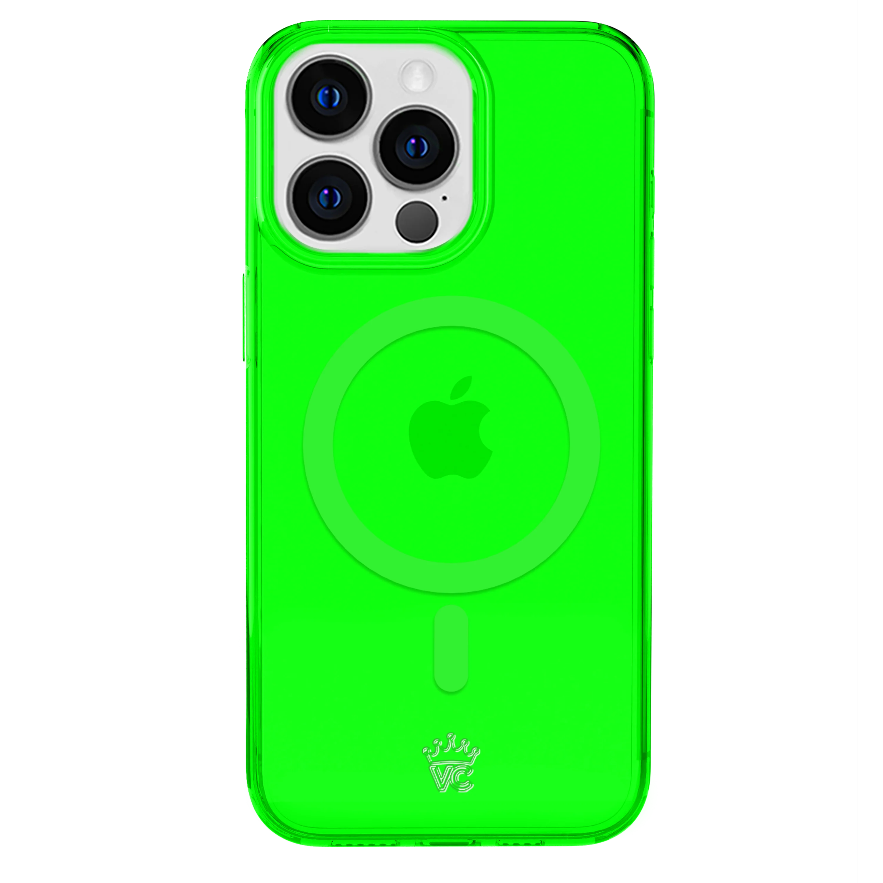 Neon Green Clear iPhone Case - Image 107