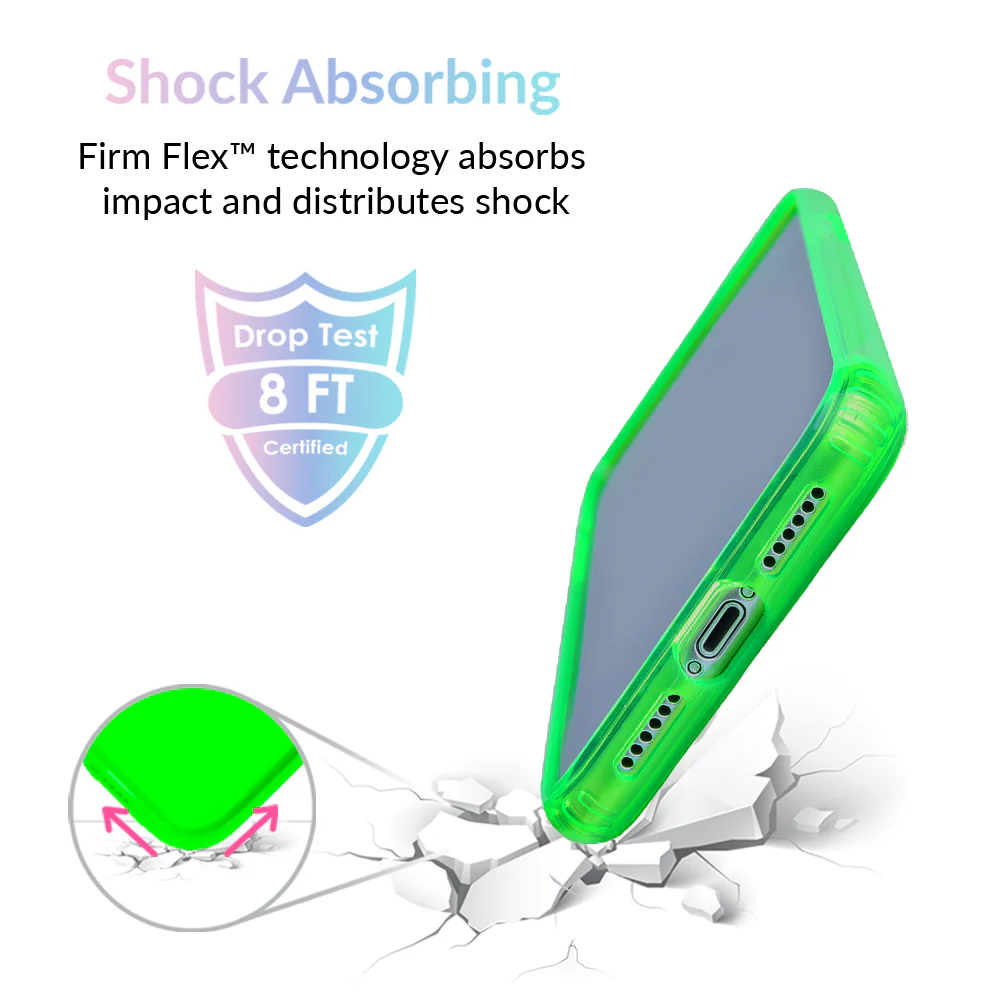 Neon Green Clear iPhone Case - Image 20