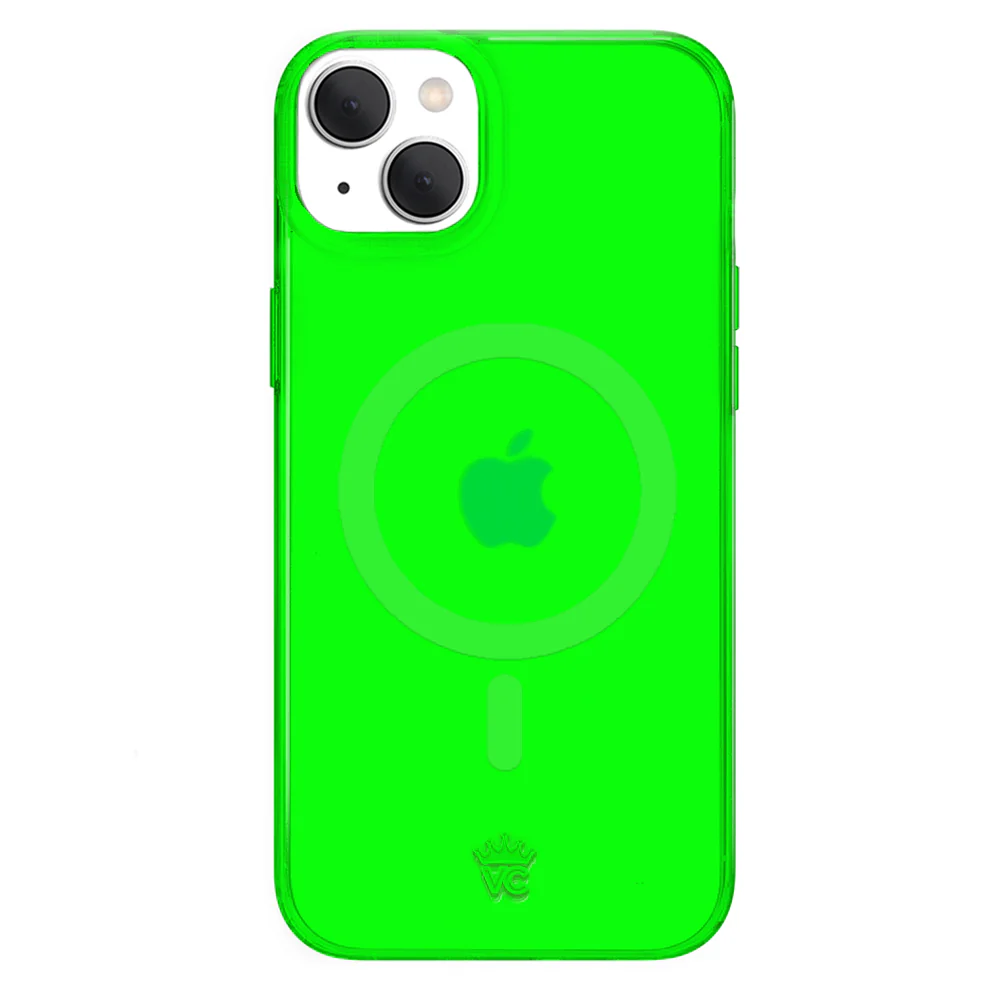 Neon Green Clear iPhone Case - Image 59