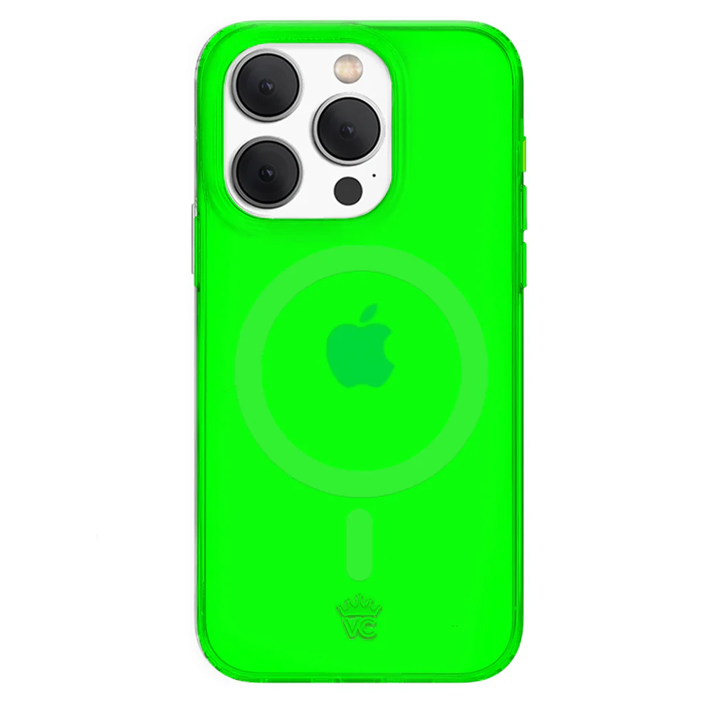 Neon Green Clear iPhone Case - Image 71