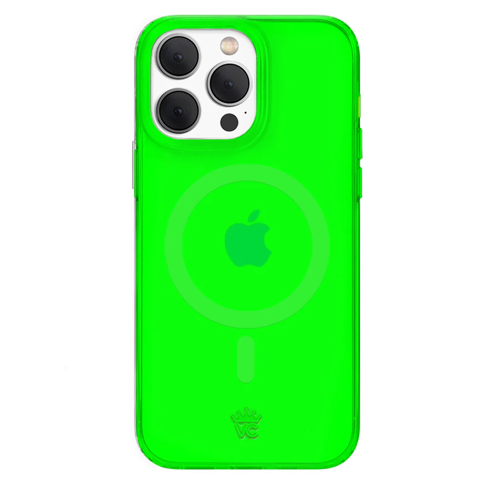 Neon Green Clear iPhone Case - Image 77