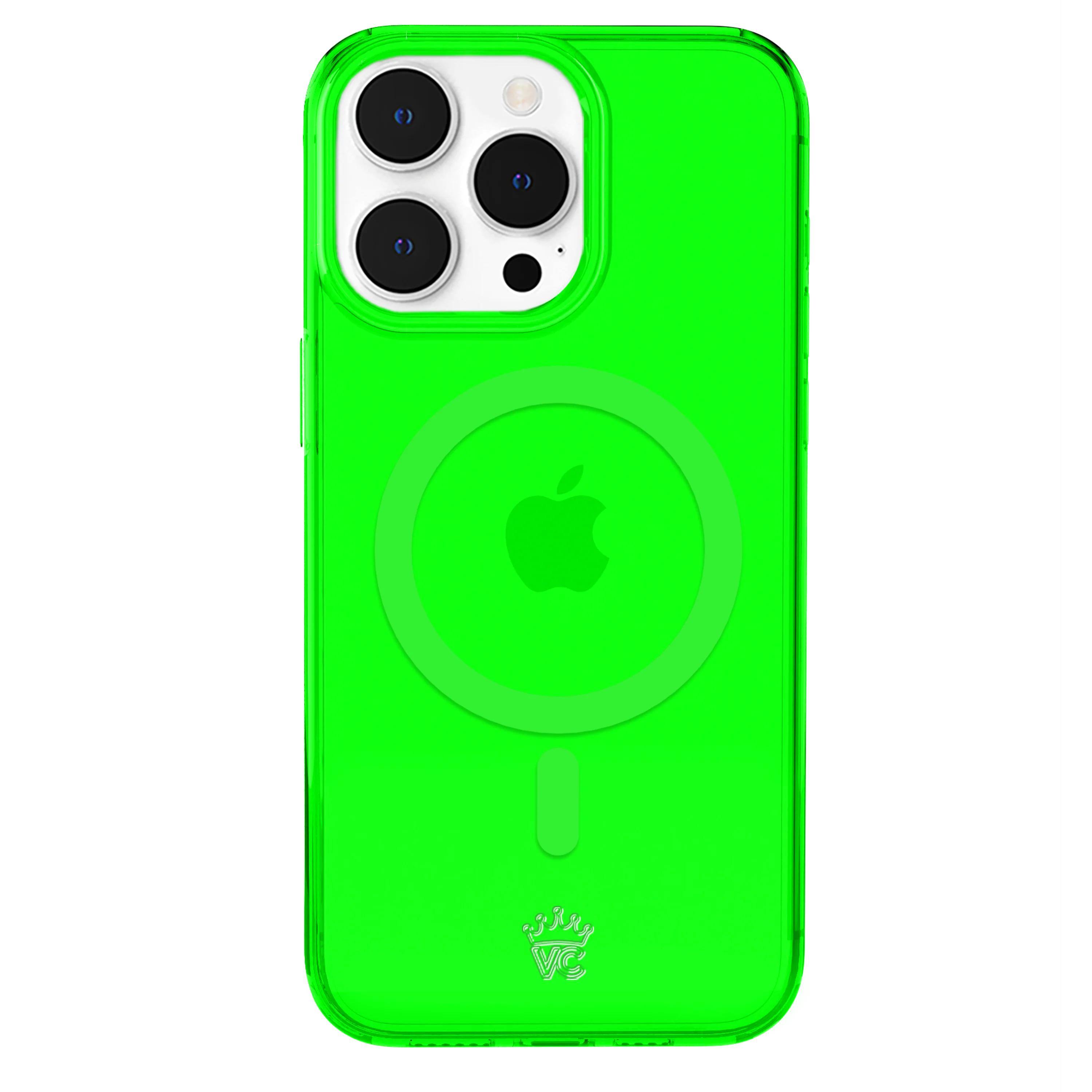 Neon Green Clear iPhone Case - Image 83