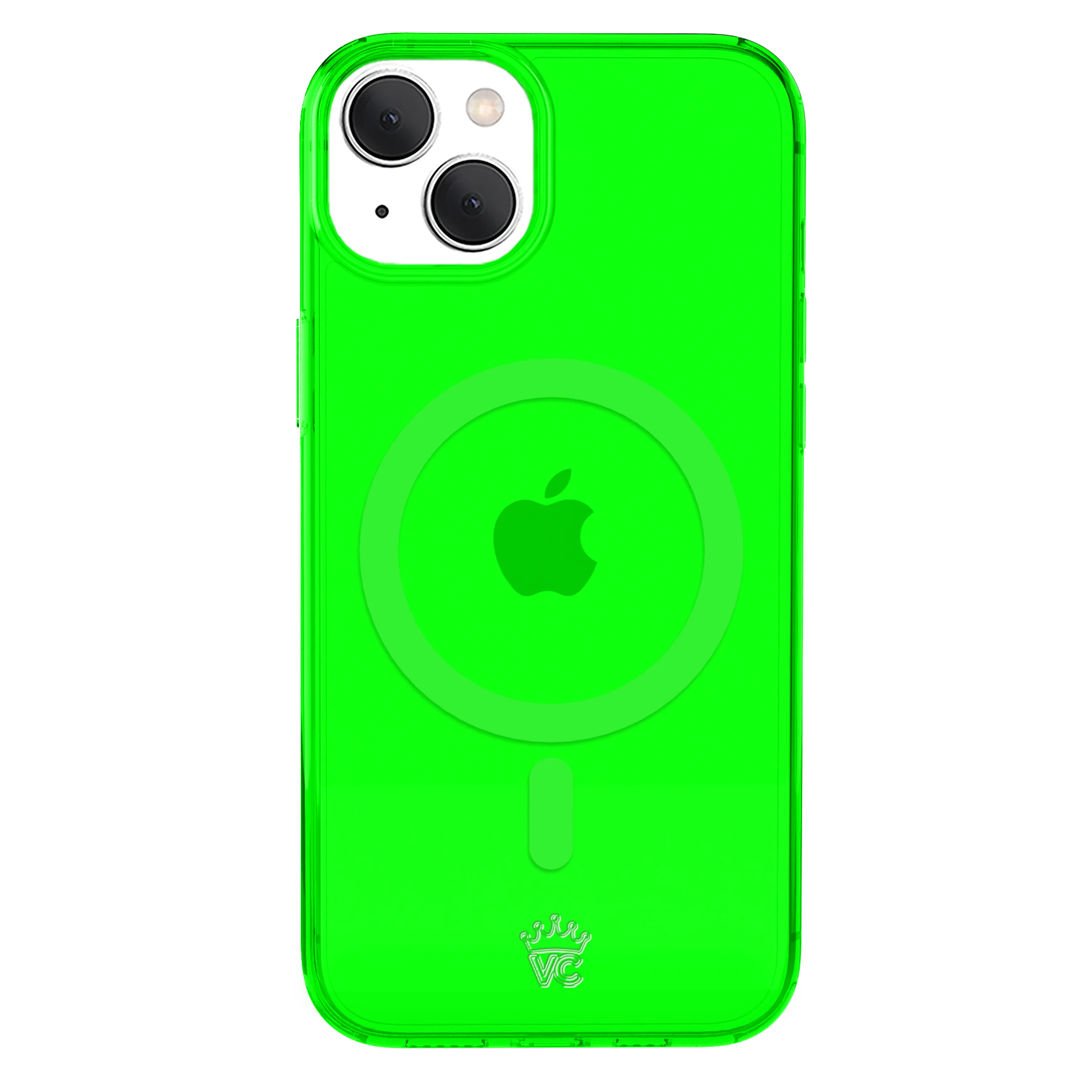 Neon Green Clear iPhone Case - Image 95