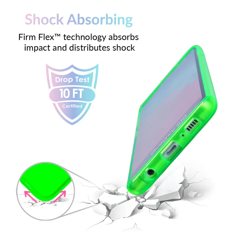 Neon Green Clear Samsung Case - Image 17
