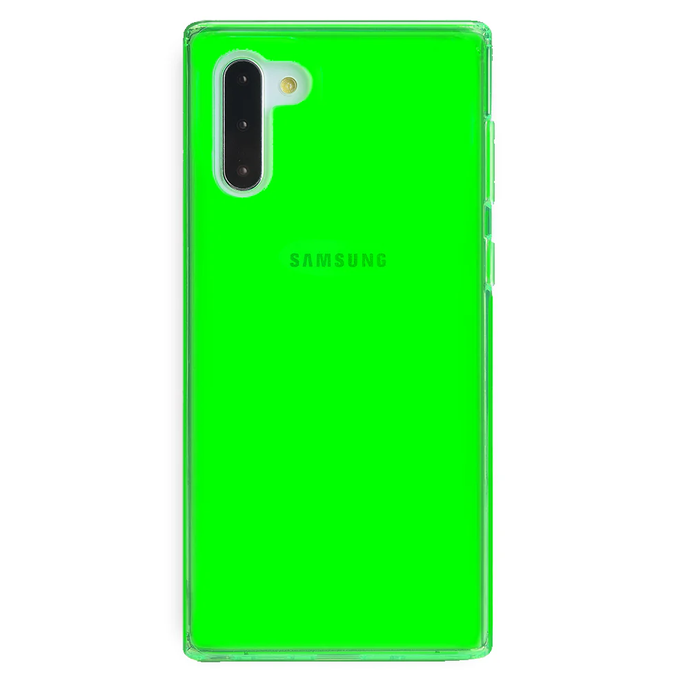Neon Green Clear Samsung Case - Image 24