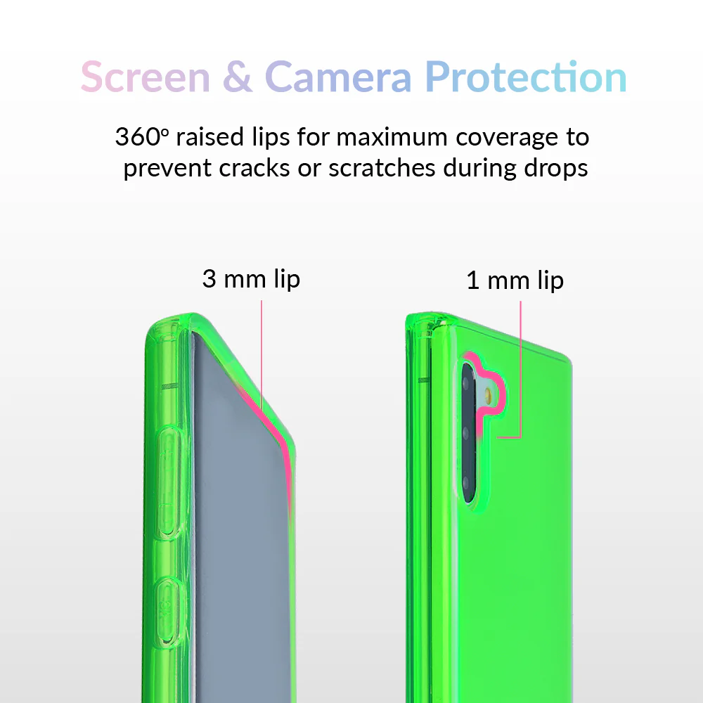 Neon Green Clear Samsung Case - Image 26