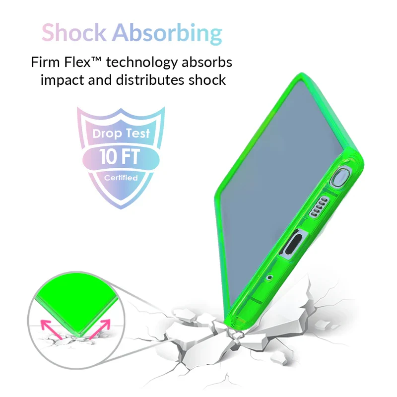 Neon Green Clear Samsung Case - Image 27