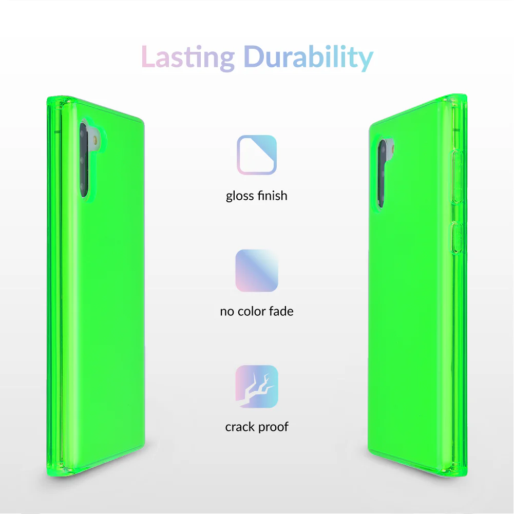 Neon Green Clear Samsung Case - Image 28