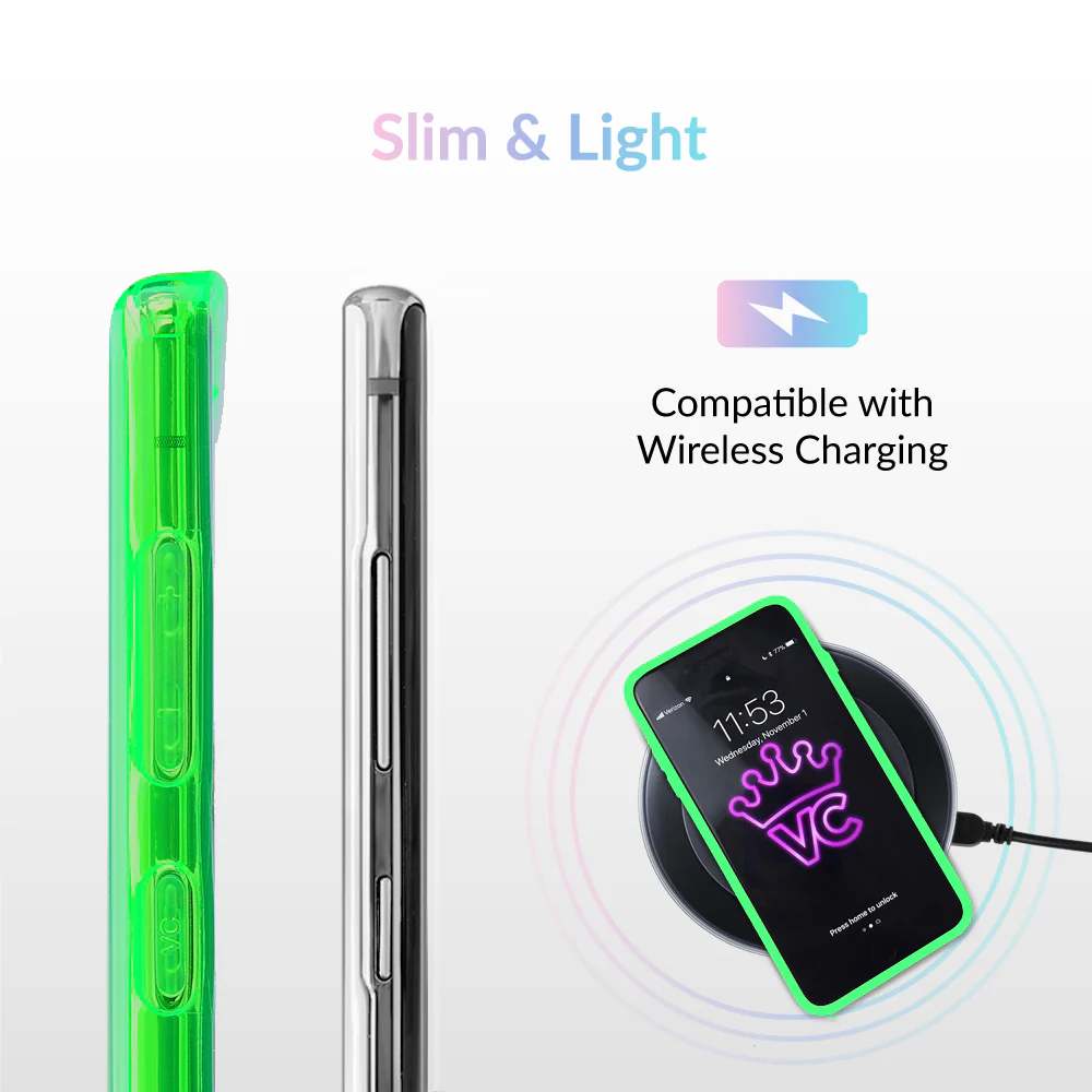 Neon Green Clear Samsung Case - Image 29