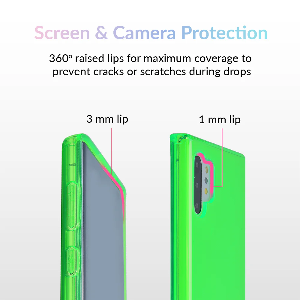 Neon Green Clear Samsung Case - Image 33