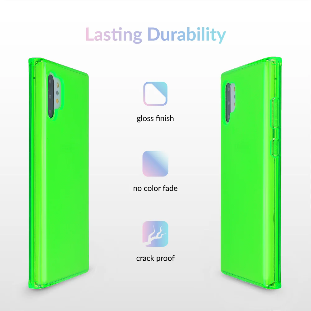 Neon Green Clear Samsung Case - Image 34