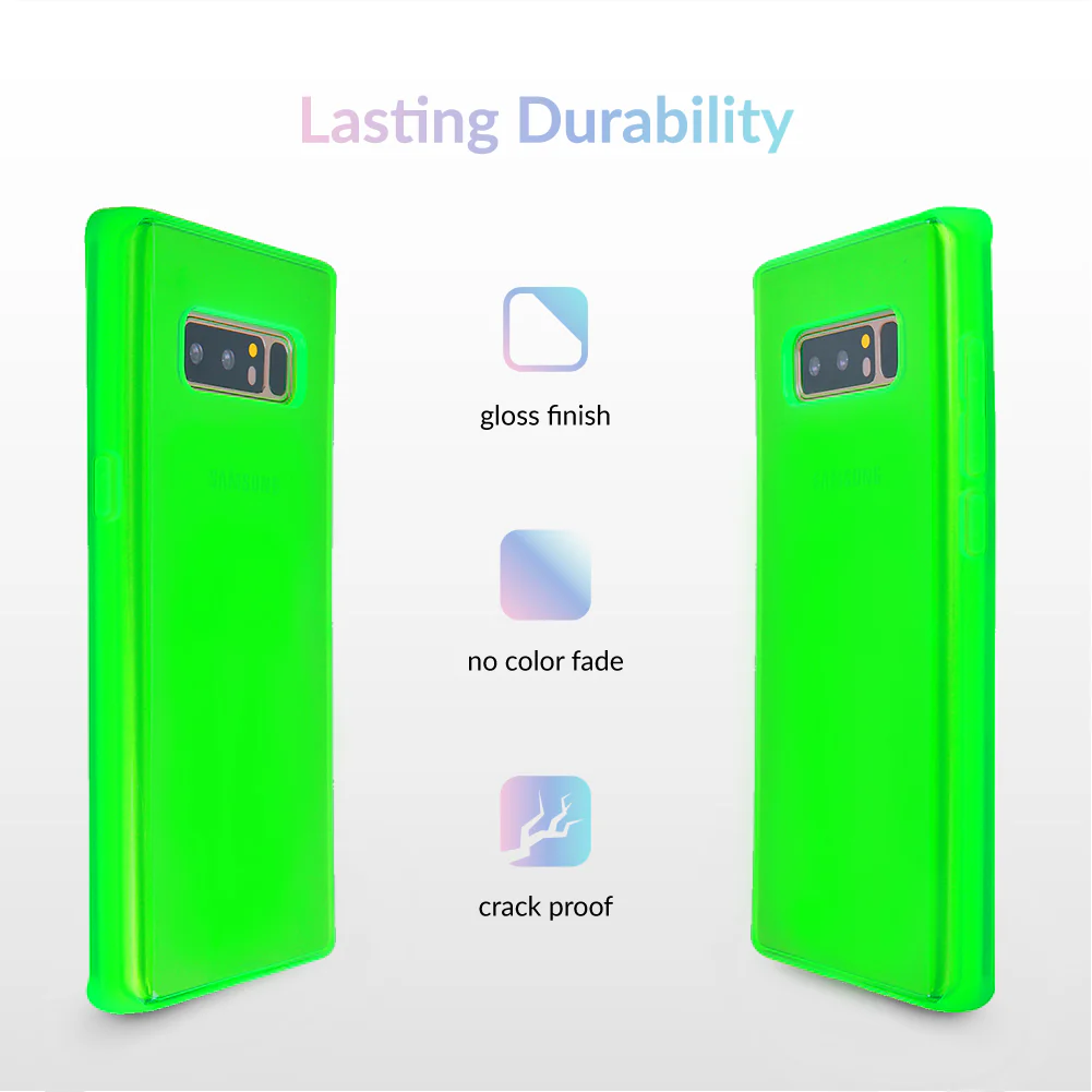 Neon Green Clear Samsung Case - Image 51