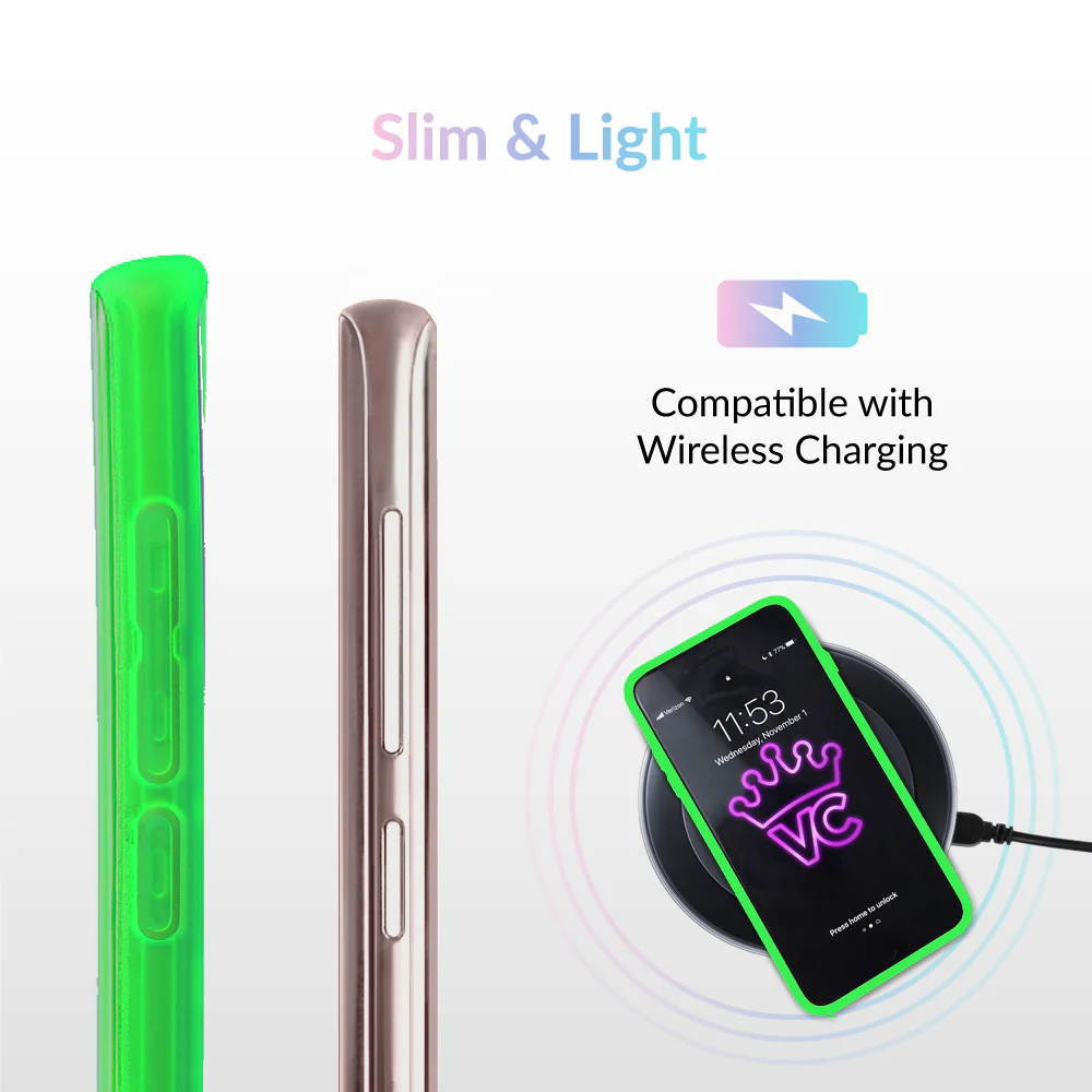 Neon Green Clear Samsung Case - Image 52