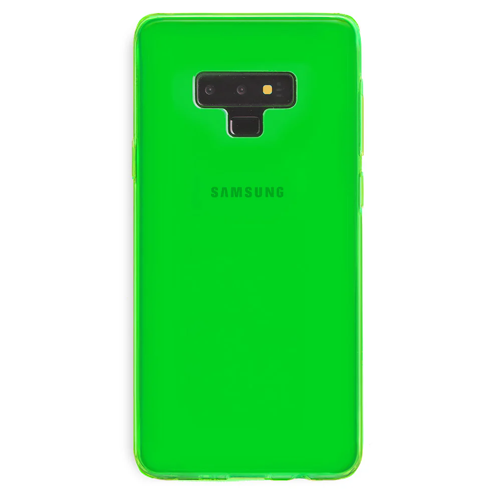 Neon Green Clear Samsung Case - Image 53