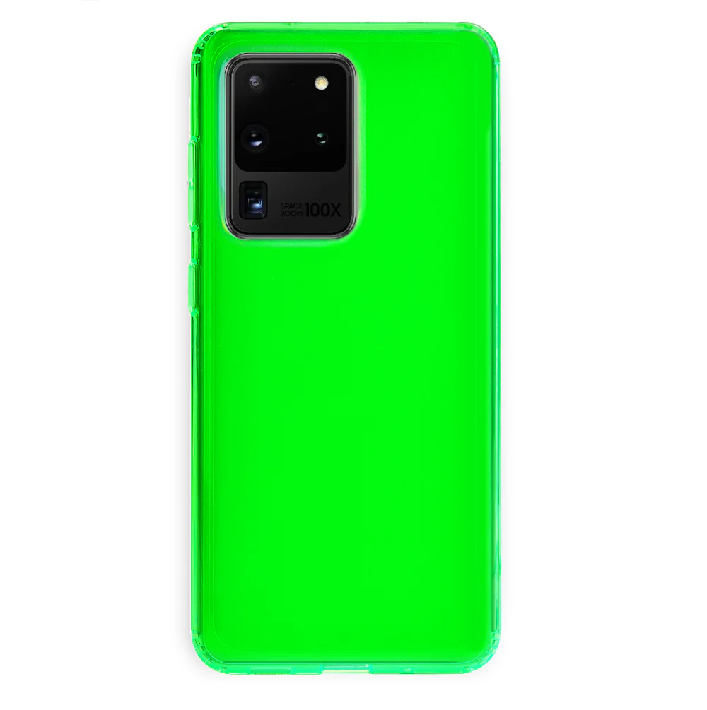 Neon Green Clear Samsung Case - Image 61