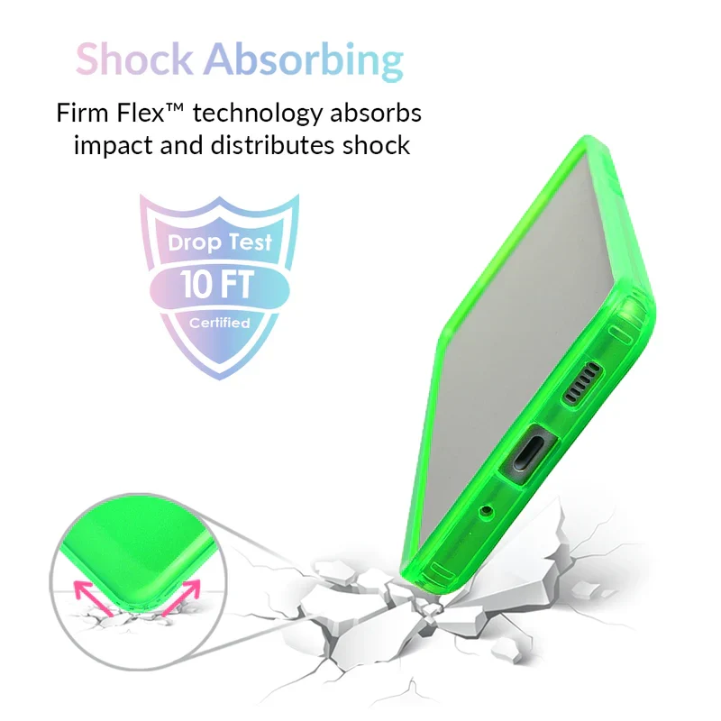 Neon Green Clear Samsung Case - Image 64