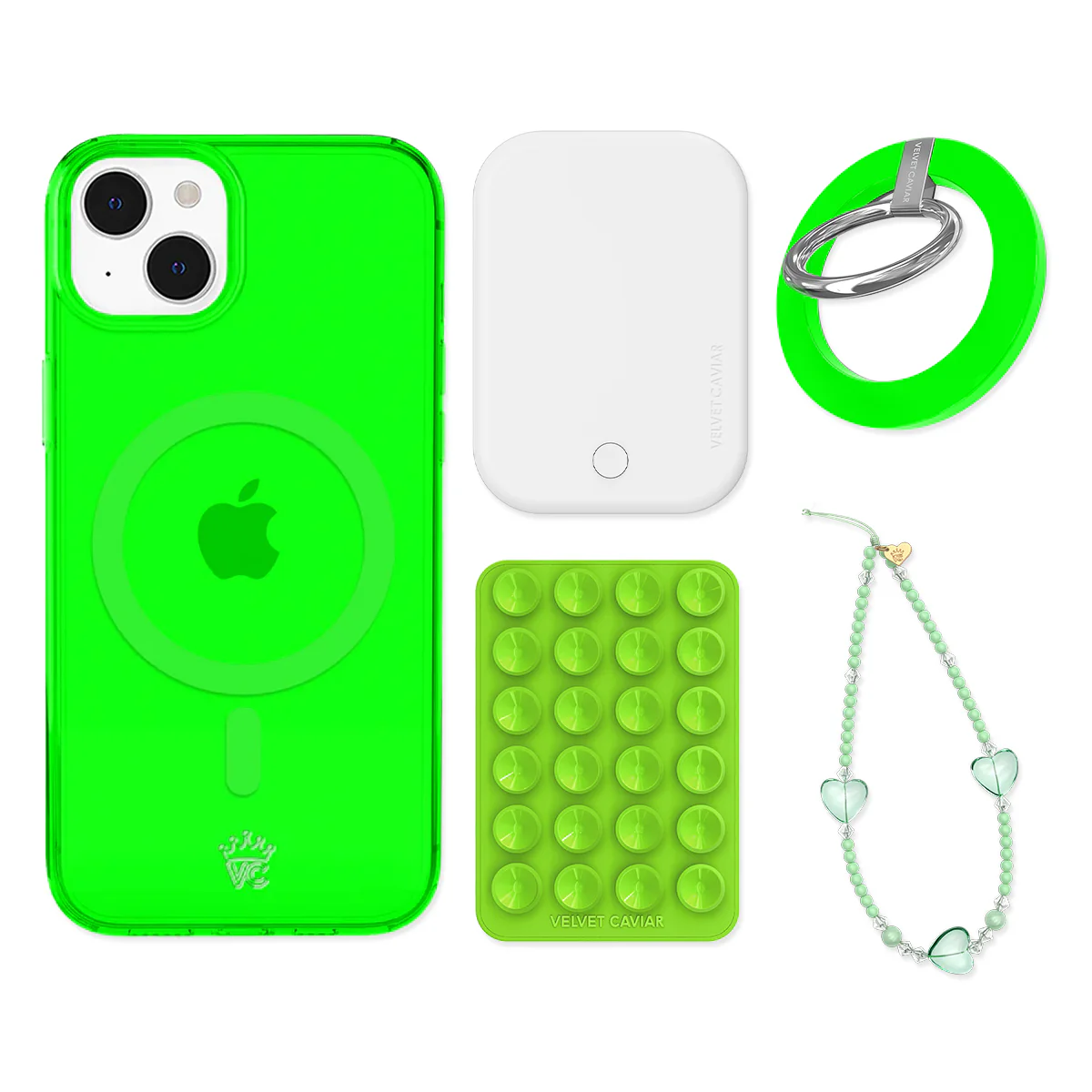 Neon Green iPhone Bundle Set - Grip - Image 15