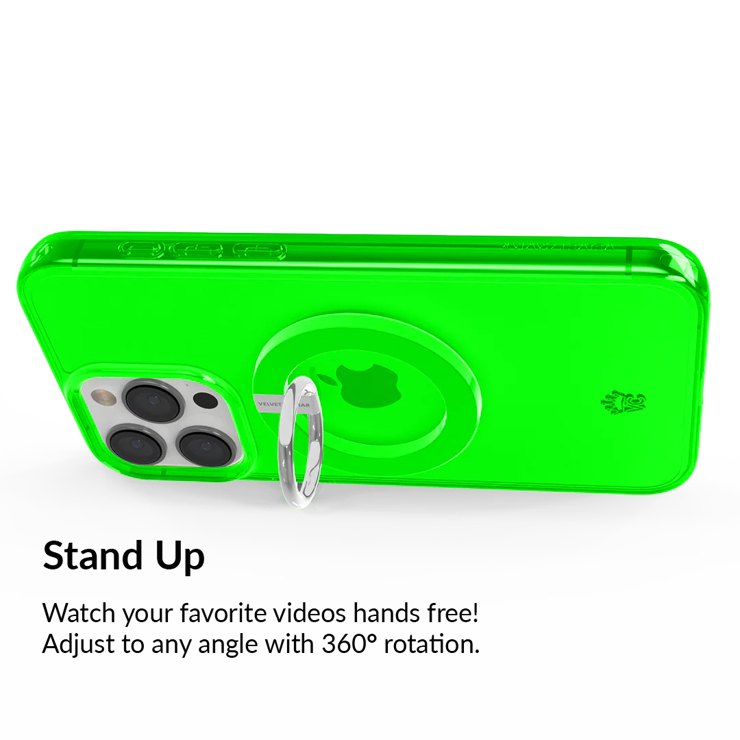 Neon Green MagSafe Grip Ring - Image 4