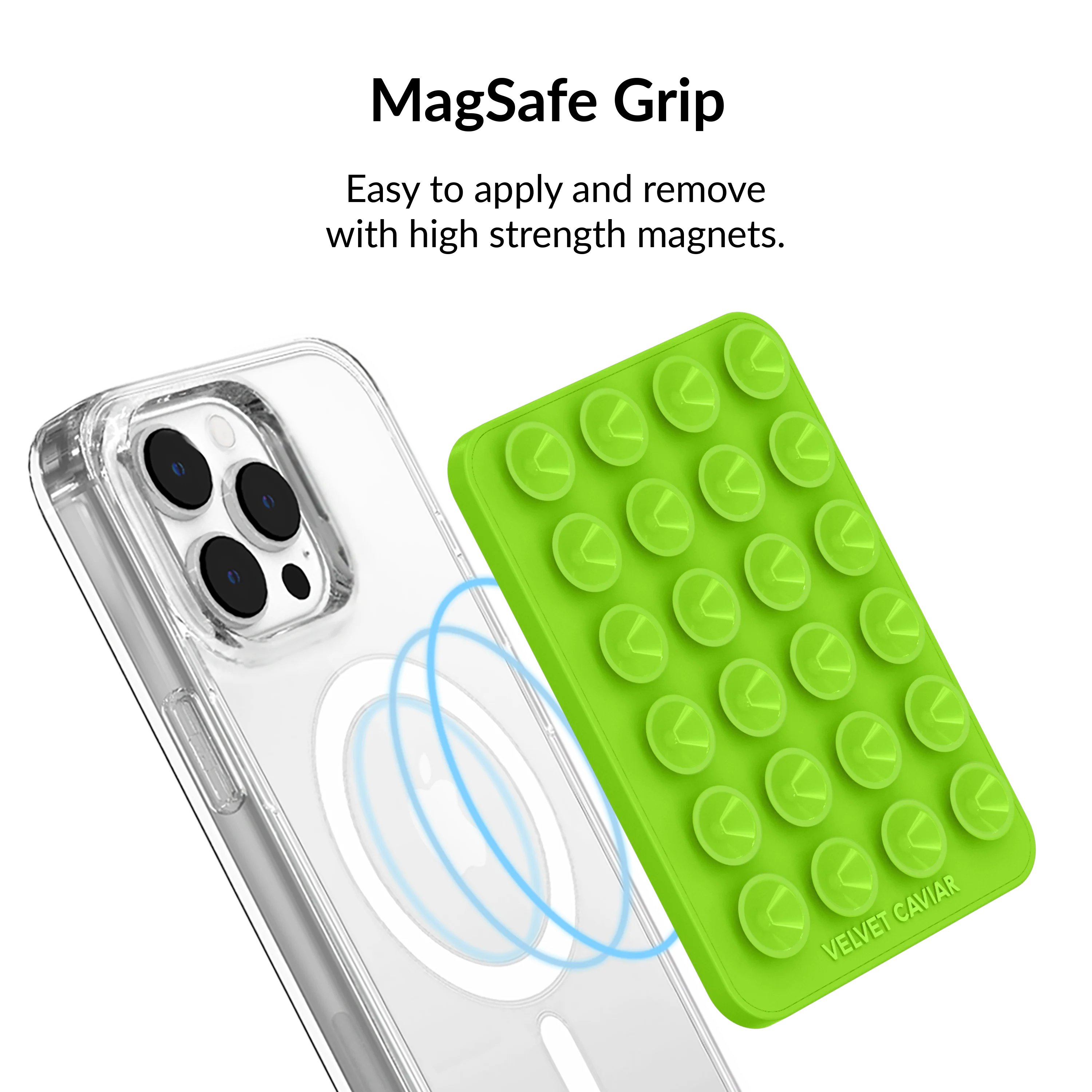 Neon Green MightyGrip MagSafe Mount - Image 2