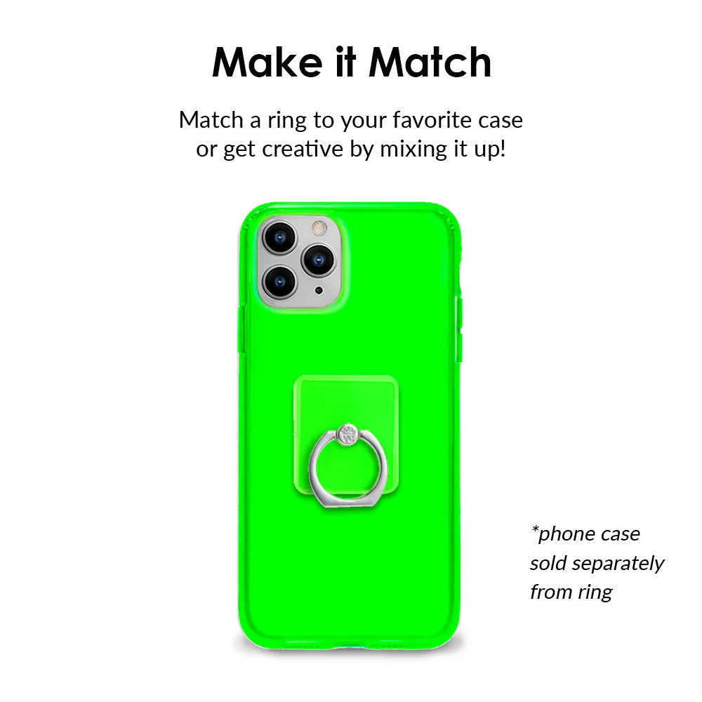 Neon Green Phone Ring - Image 2