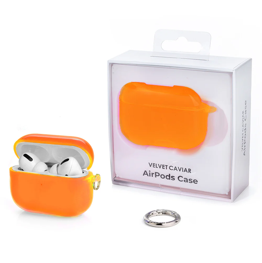 Neon Orange AirPod Case - Image 10