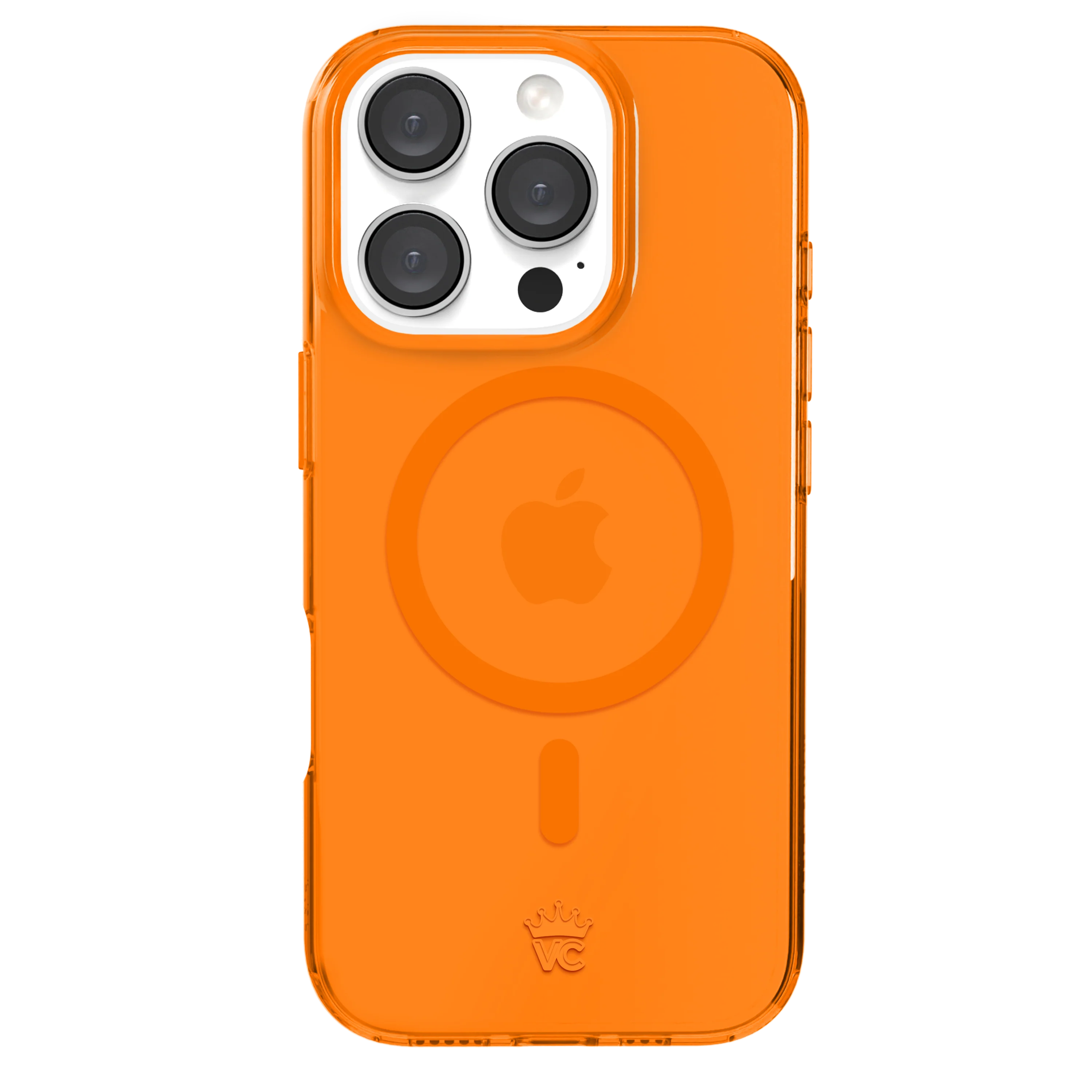 Neon Orange Clear iPhone Case - Image 154