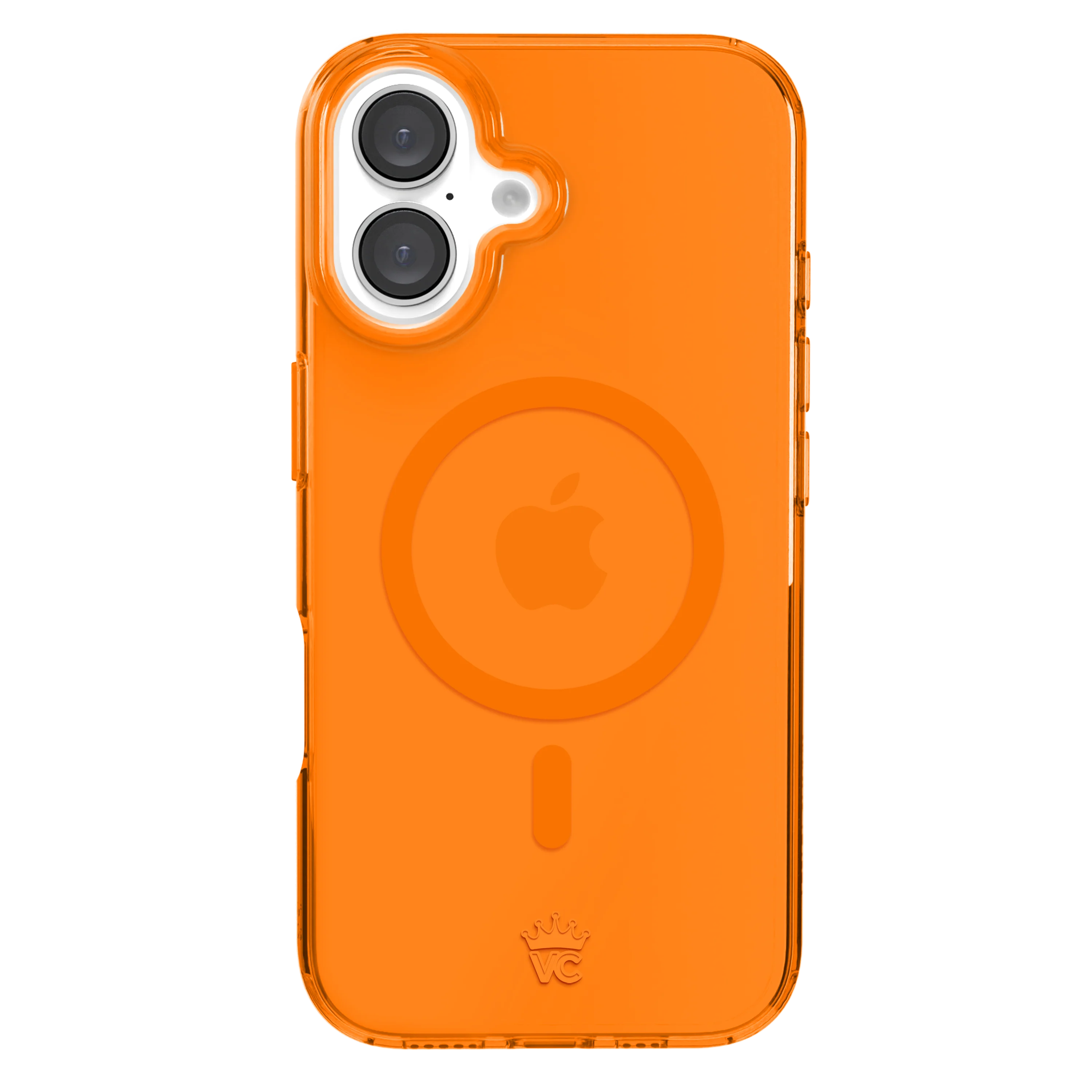 Neon Orange Clear iPhone Case - Image 166