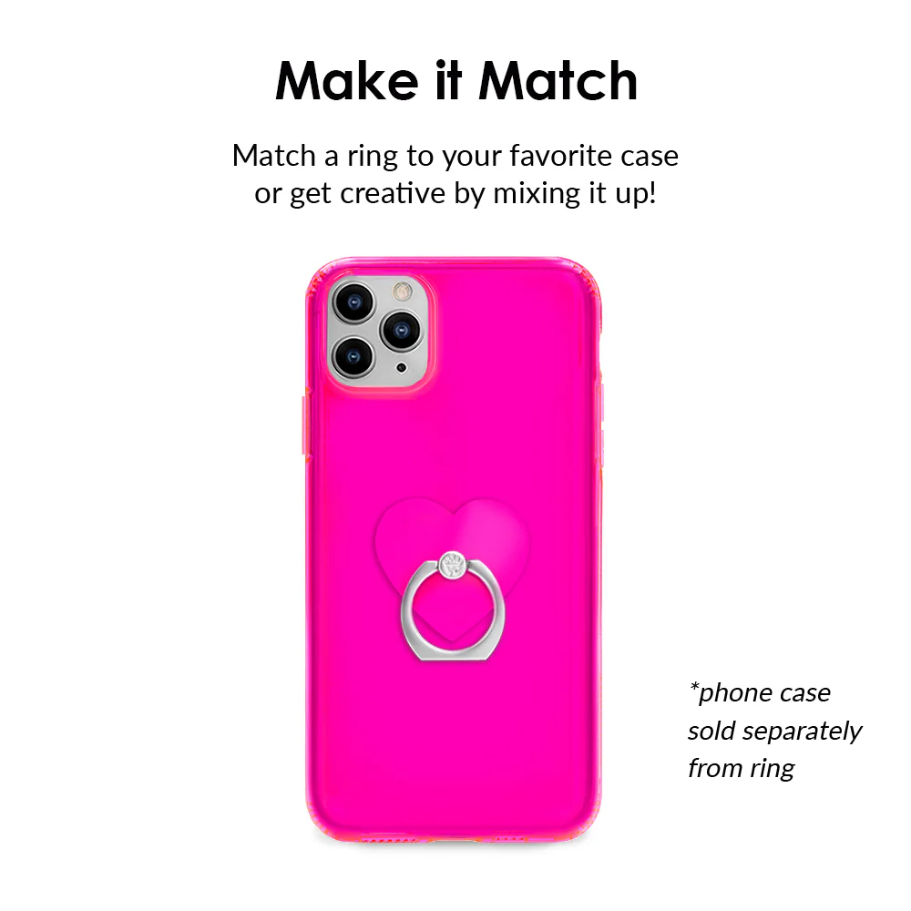 Neon Pink Phone Ring - Image 3