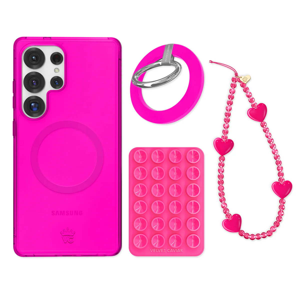 Neon Pink Samsung Bundle Set - Image 3