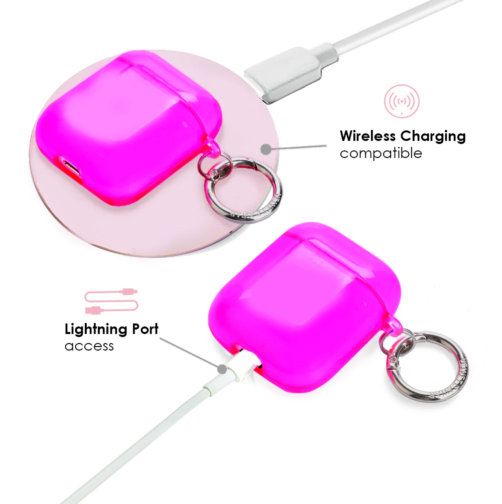 Neon Purple AirPods - Image 5