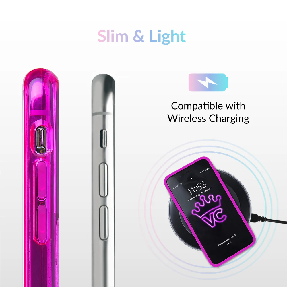 Neon Purple iPhone Case - Image 11