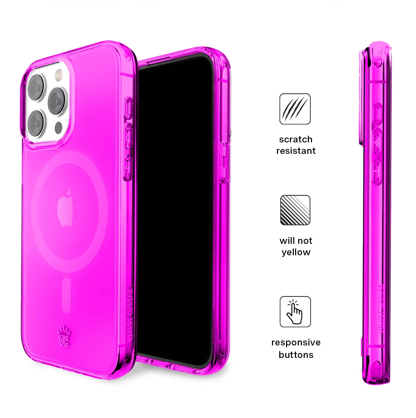 Neon Purple iPhone Case - Image 111