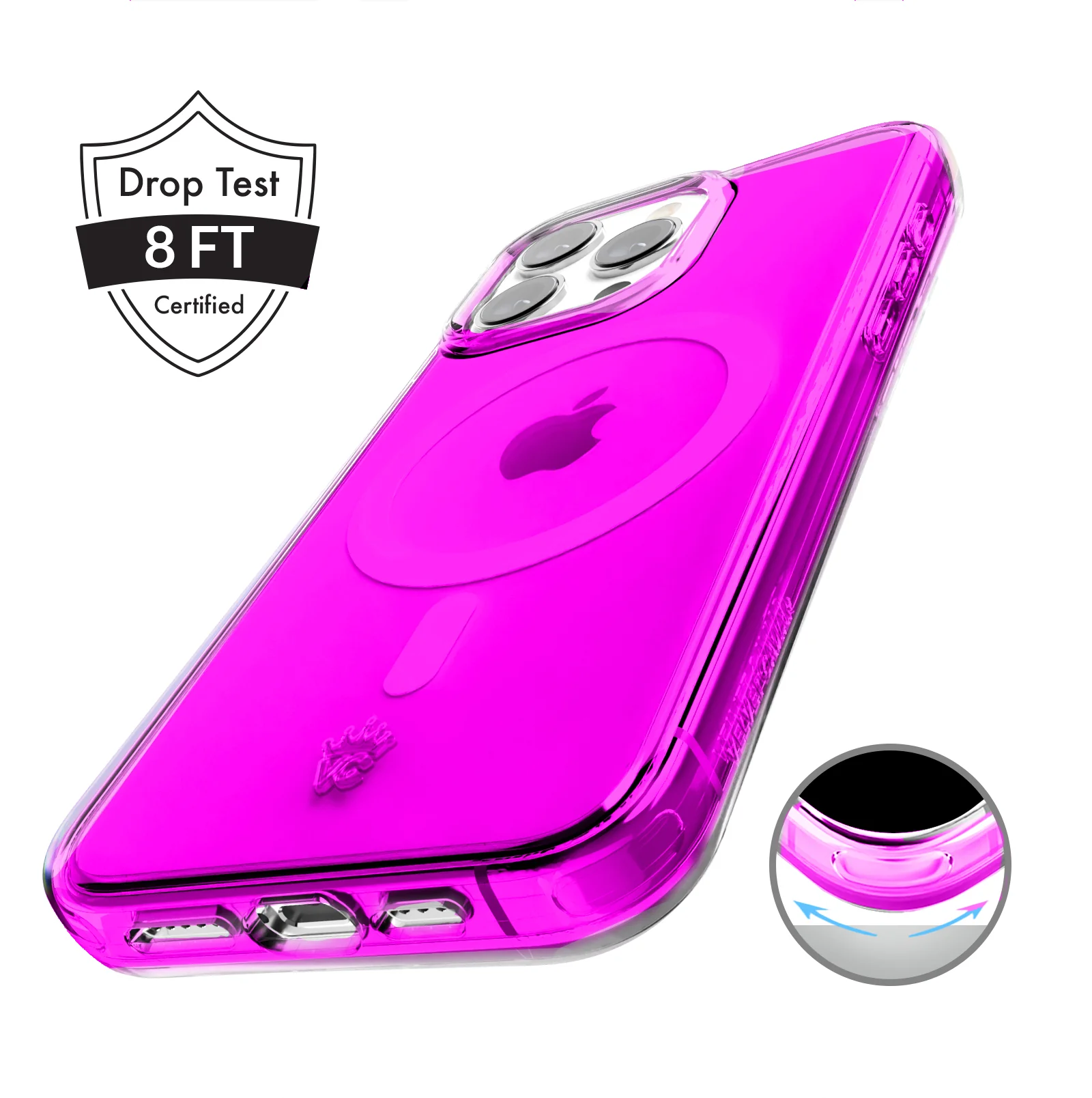 Neon Purple iPhone Case - Image 116