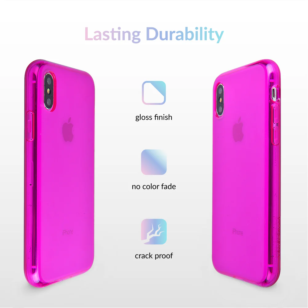Neon Purple iPhone Case - Image 31